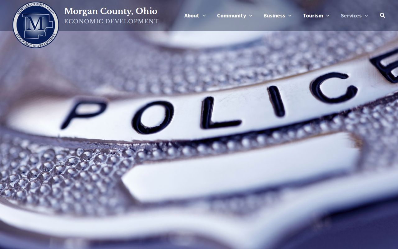 McConnelsville police information page for arrest-record routing
